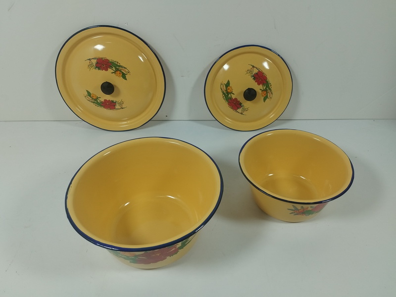 bol fuente sopa cocina metal esmaltado 10_7-13 o22 8_2-11 o18 2u